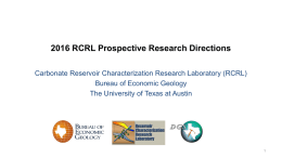 201 UT-BEG RCRL Research Directions Public