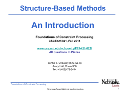 Structure-Based Methods (PPT)