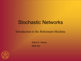 BME502 Stochastic Networks Presentation
