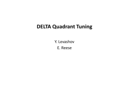 Delta quadrant tuning_old.pptx