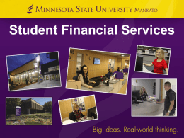SFS First Year Students-Financial Aid, Bills and Payment, Important Dates