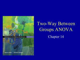 Lecture 13 -- two way ANOVA [PPT]