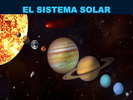 - El Sistema Solar.