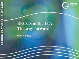 Wolf Heidug. BECCS at the IEA - the way forward.pptx in Powerpoint-format (638 kB)