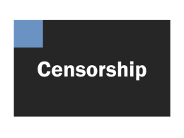 Self_Censorship