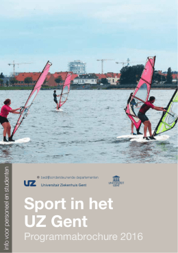Sport in het UZ Gent