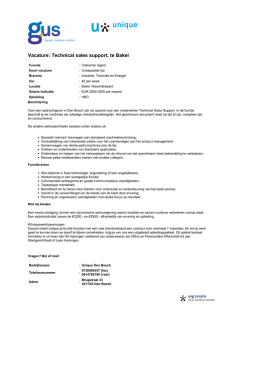 GUS.nl - Technical sales support