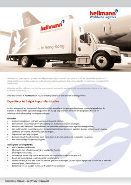 Expediteur Airfreight Import Perishables