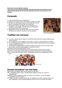 Carnavale Tradities van Carnaval Sociale ommekeer van het feest