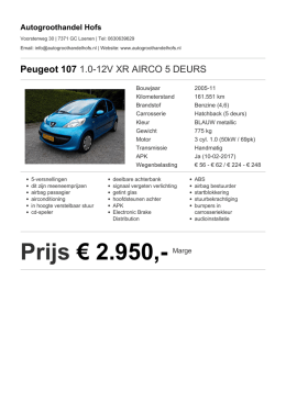 Prijs &euro; 2.950,