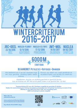 Wintercriterium 2016-2017
