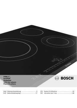 PIM8..F... Kochfeld Kookplaat Table de cuisson Piano di
