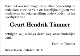 Geurt Hendrik Timmer