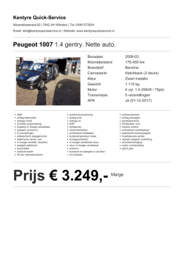 Prijs &euro; 3.249,