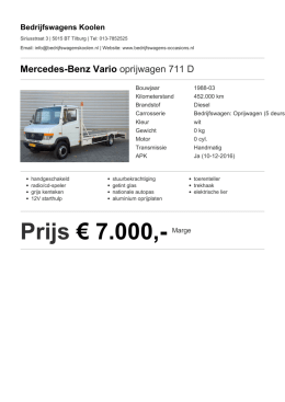 Prijs &euro; 7.300,