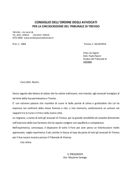 risposta - Ordine degli Avvocati di Treviso
