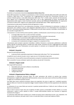 Statuto v 2.0 - Associazione Italiana Classe FINN