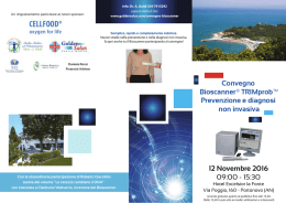 Brochure Convegno - Centro Medico Golden Salus