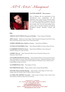 - APA Artists` Management / Alexandra Mercer