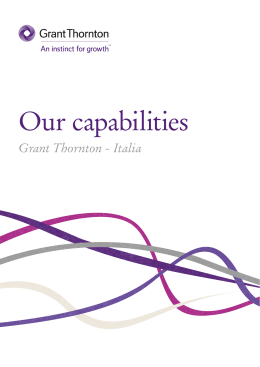 Our capabilities - Ria Grant Thornton