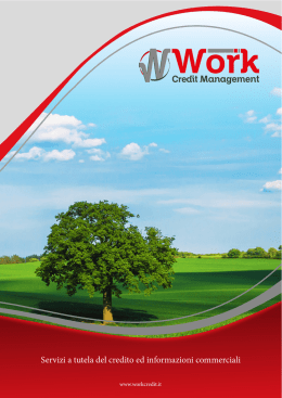 Brochure - Work Credit Management srl
