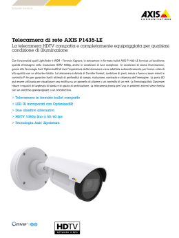 Telecamera di rete AXIS P1435-LE