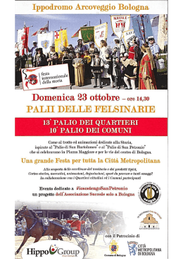 Felsinarie 2016 - 23.10.2016