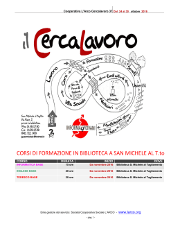 37-16 cercalavoro cooperativa L`Arco