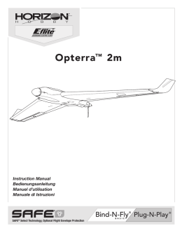 Opterra 2m - Modelflight
