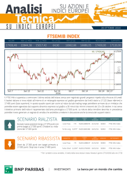 ftsemib index - Prodotti di Borsa, BNP Paribas