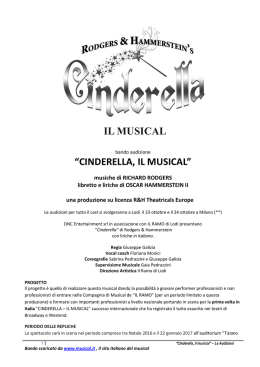 Cinderella - Musical.it