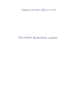pdf del programma - Il Palazzo del Quirinale