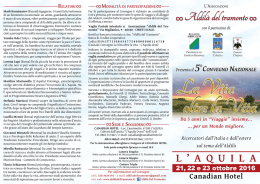 per il depliant