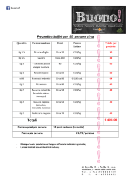- Home - Le delizie di Buono!