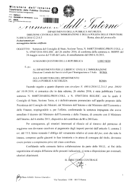二名 - Stranieri in Italia