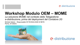 Workshop Modulo OEM – MOME - e