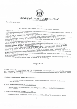 Titulus - Università degli Studi di Palermo