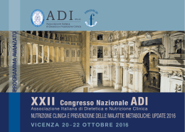 XXII Congresso Nazionale ADI - ADI