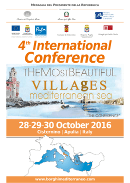 4 Conferenza.Internazionale.Borghi.del.Mediterraneo