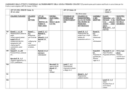 piano annuale attivita` docenti scuola primaria