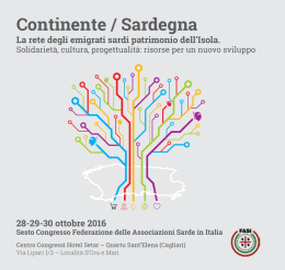 Congresso FASI - Continente / Sardegna La rete degli