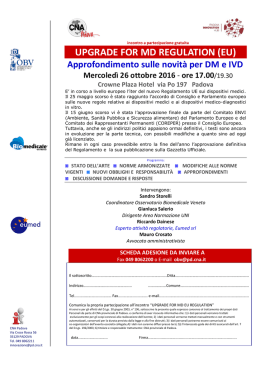 Programma - Innovazione CNA Padova