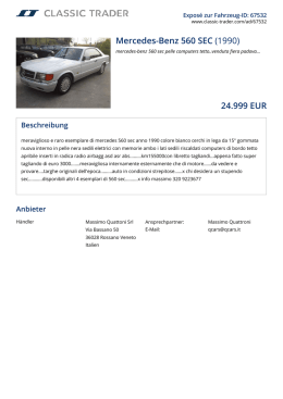 Mercedes-Benz 560 SEC (1990) 24.999 EUR