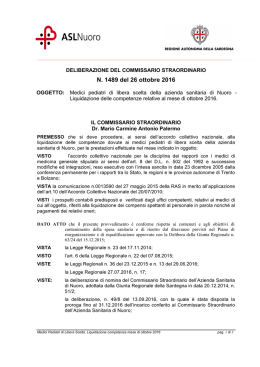 N. 1489 del 26 ottobre 2016