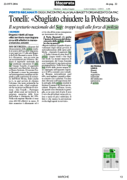 Il Resto del Carlino Macerata