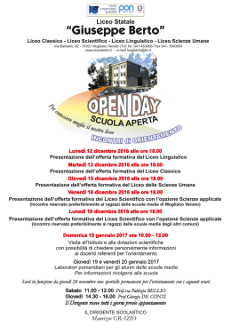 openday 2016-2017
