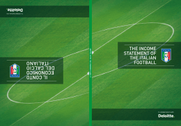 the income statement of the italian football
