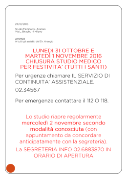 Letter (Equity theme) - Studio Medico Dott. Antonio Arangio