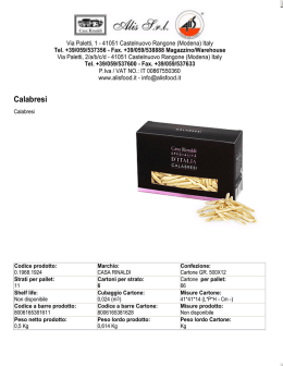 Calabresi - Casa Rinaldi