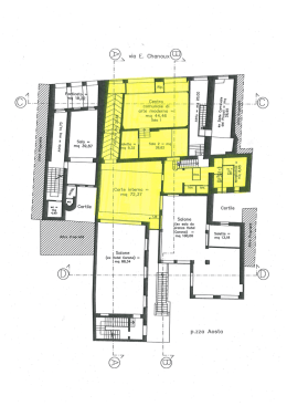 Planimetria Galleria Civica - Comune di Saint
